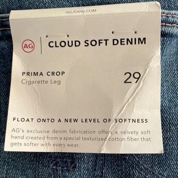 AG Jeans Denim 29 Prima crop - Picture 6 of 10